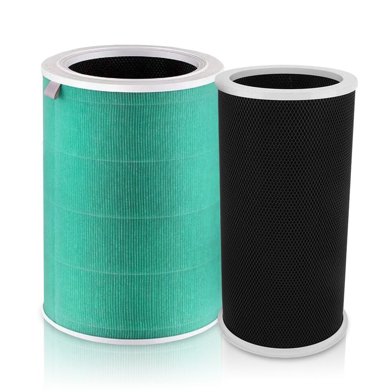 Alternatives HEPA- & Aktivkohlefilter-Set zu Xiaomi Mi Air Purifier 2H