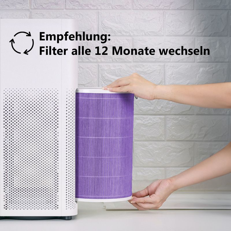 Alternativer HEPA-Luftfilter PN100516 zu Xiaomi Mi Air Purifier