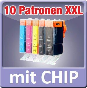 Alternative Tintenpatrone zu Canon PGI-525PGBK, CLI-526 CMYK