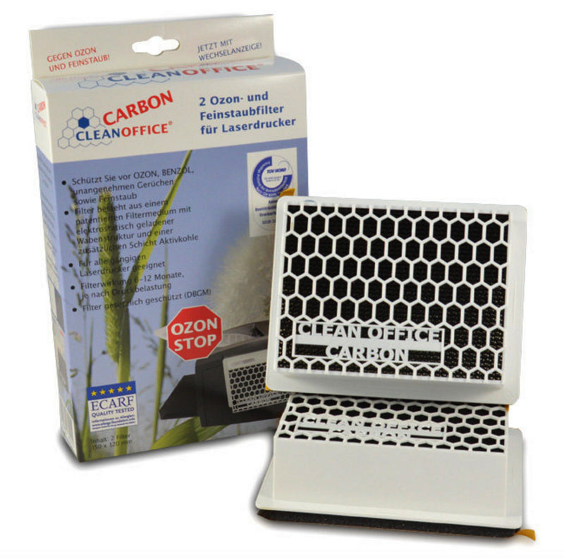 Feinstaubfilter Clean Office Pro 2er-Set Laserdrucker Abluftfilter