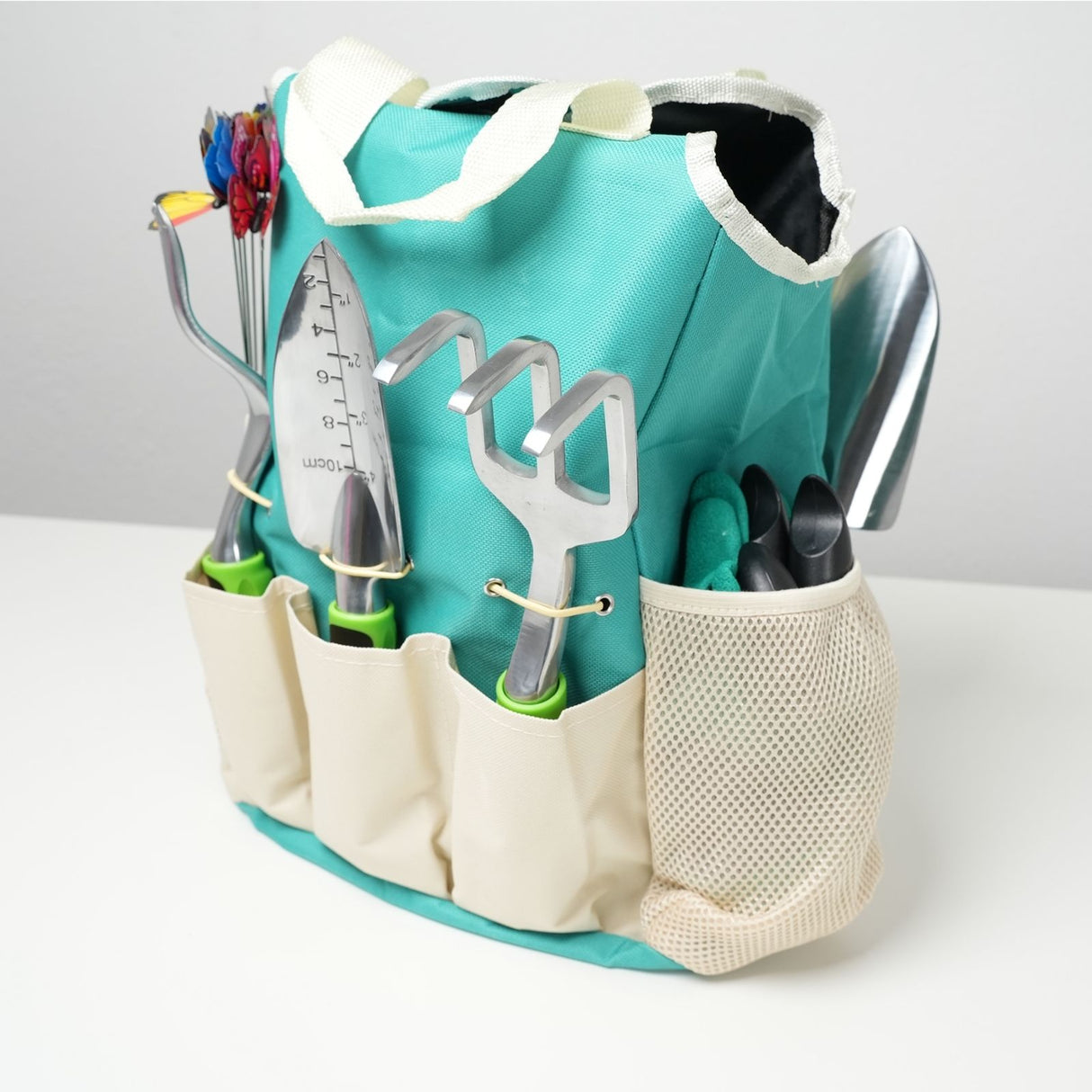 Gartenwerkzeug-Set 41-teilig mit Tasche Gartenpflege Gartengeräte