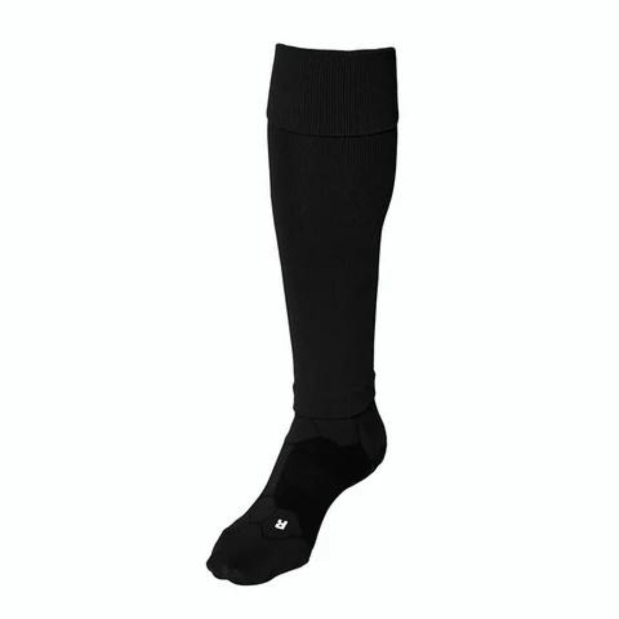 Fussballstulpen und Socken Grösse 36-41 Schwarz Set Tubxx und GripSoxx