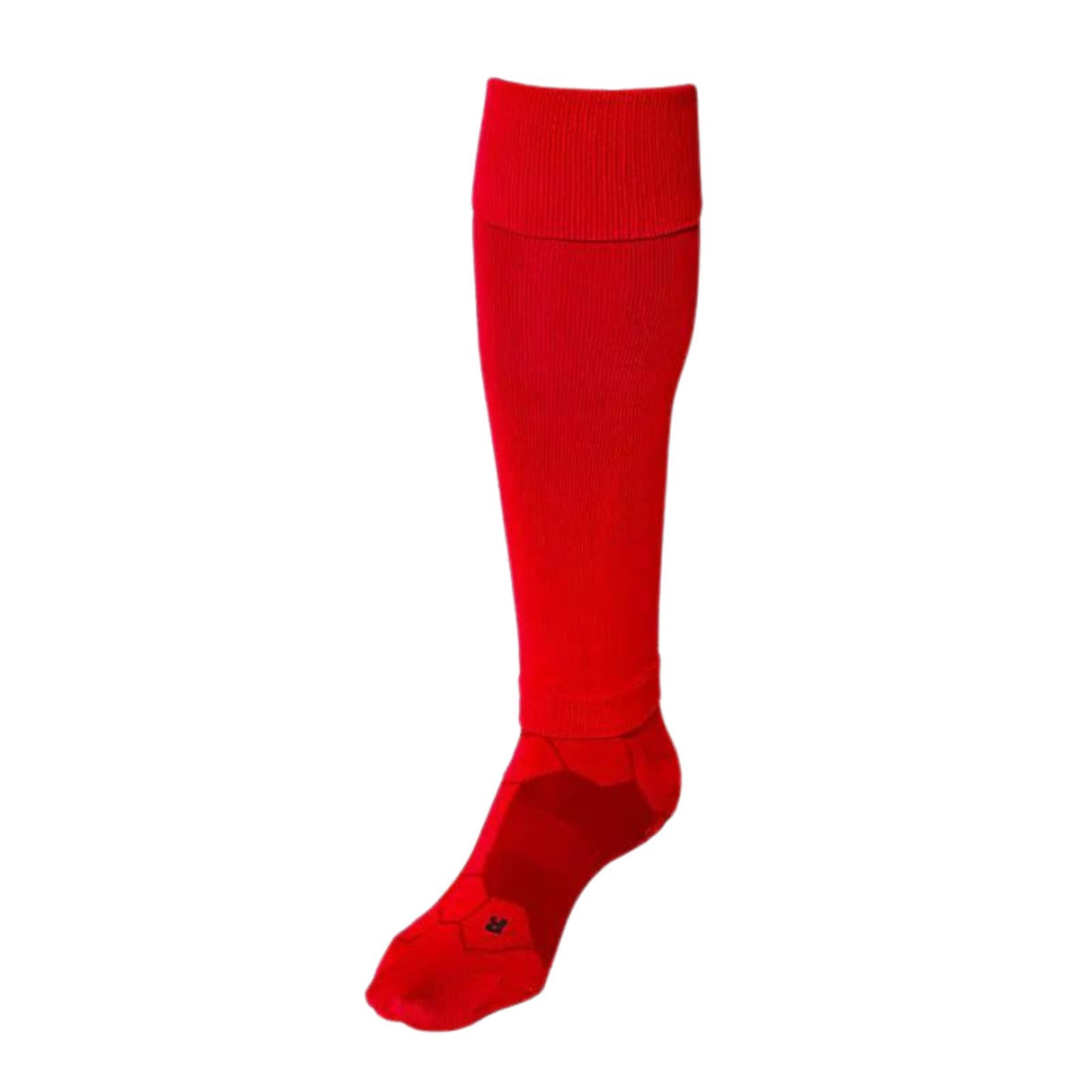Fussballstulpen und Socken Grösse 42-47 Rot Set Tubxx und GripSoxx