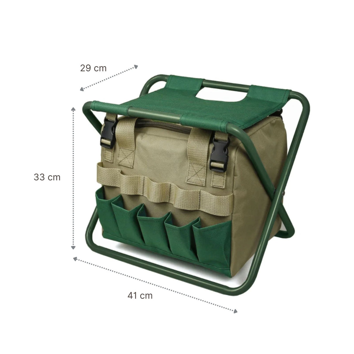 Gartenwerkzeughocker Gartengerätehocker Gartentasche Gartenhocker