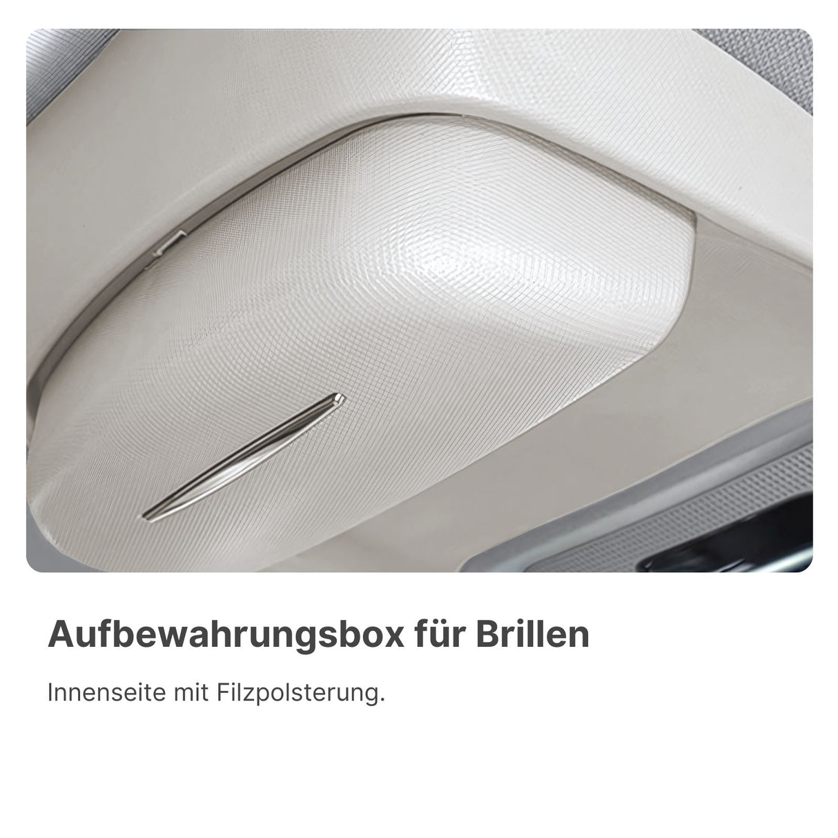 Alternativer Sonnenbrillenhalter für Tesla Model 3 Y Brillenetui für Fahrzeugdecke