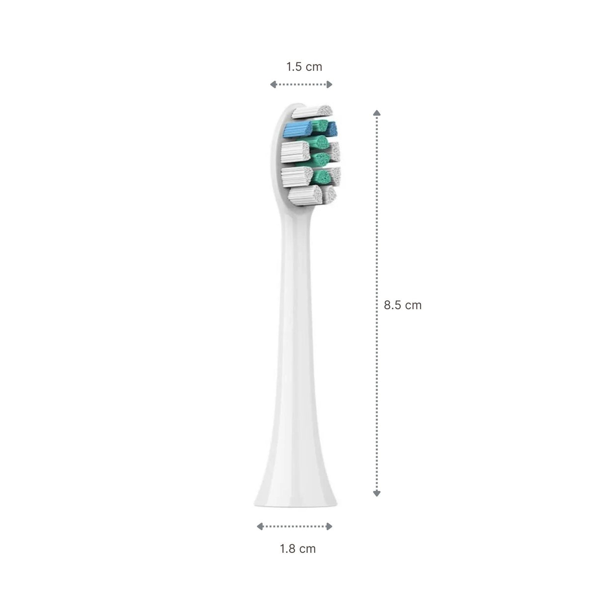 Alternativer Zahnbürstenkopf Ersatzbürsten zu Philips Sonicare W2