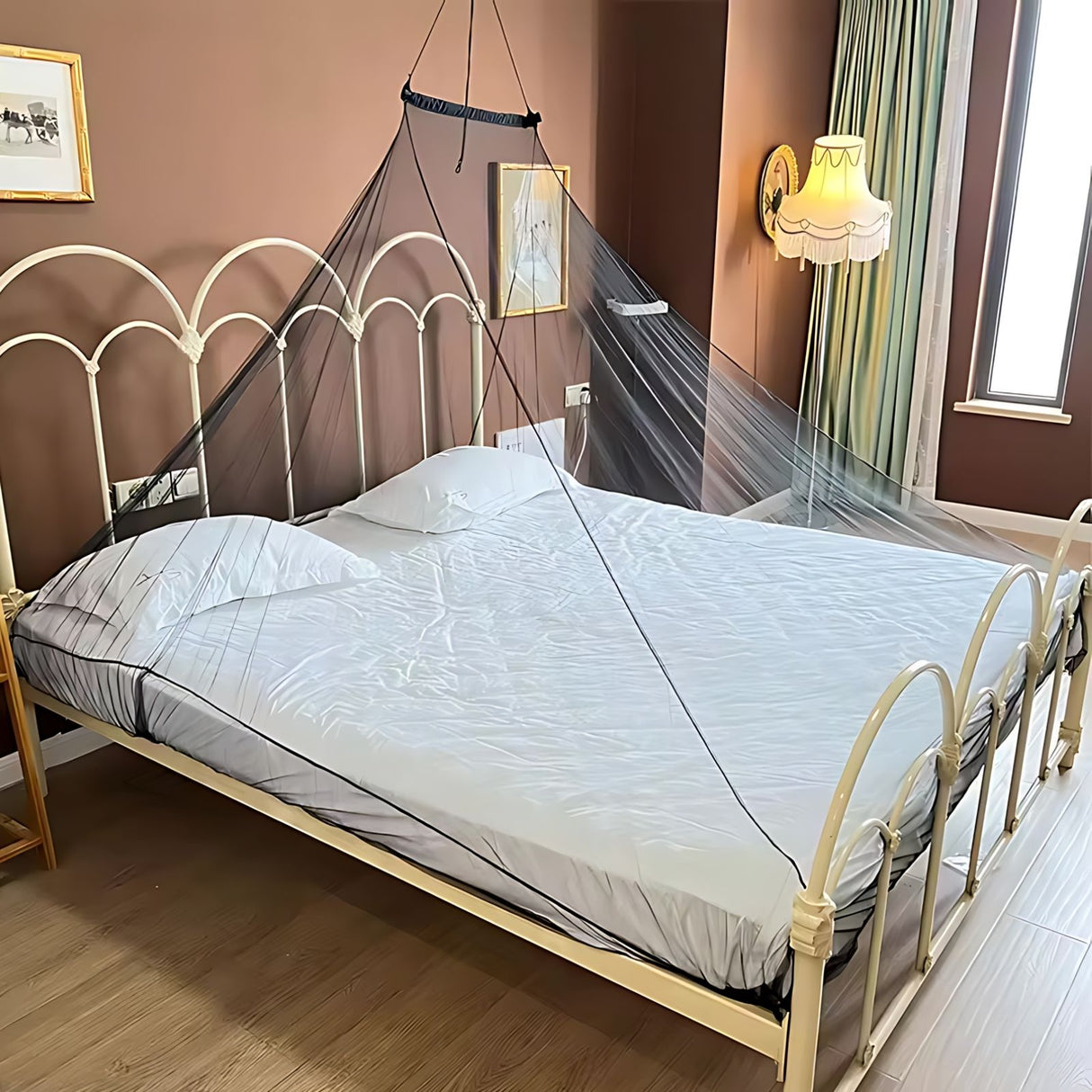 Hängendes Moskitonetz Mückennetz Campingnetz Insektenschutz