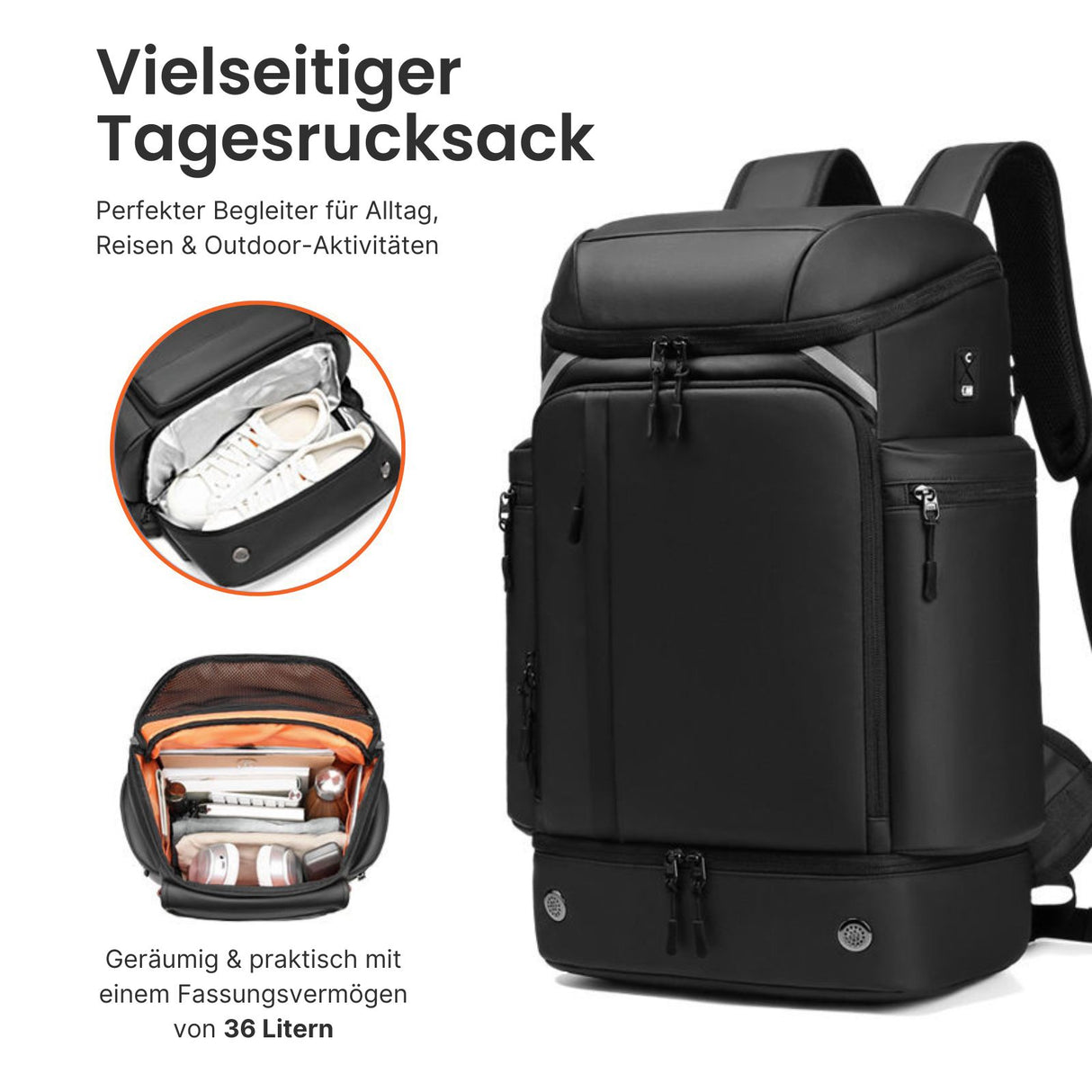 Tagesrucksack Business-Rucksack Outdoor-Rucksack Reiserucksack