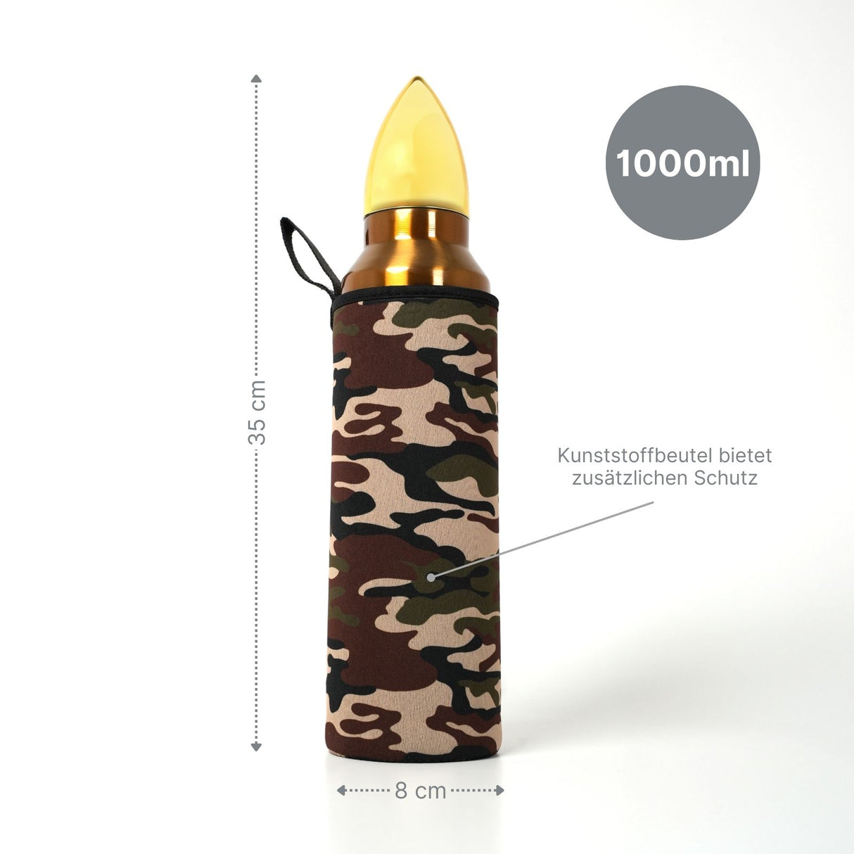 Bullet Isolierflasche Thermosflasche Vakuumflasche Trinkflasche