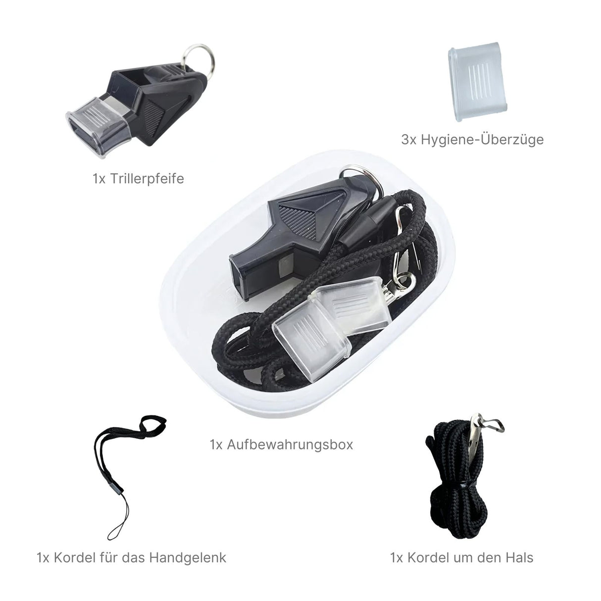 Schiedsrichterpfeife Trillerpfeife Sportpfeife Fussballpfeife