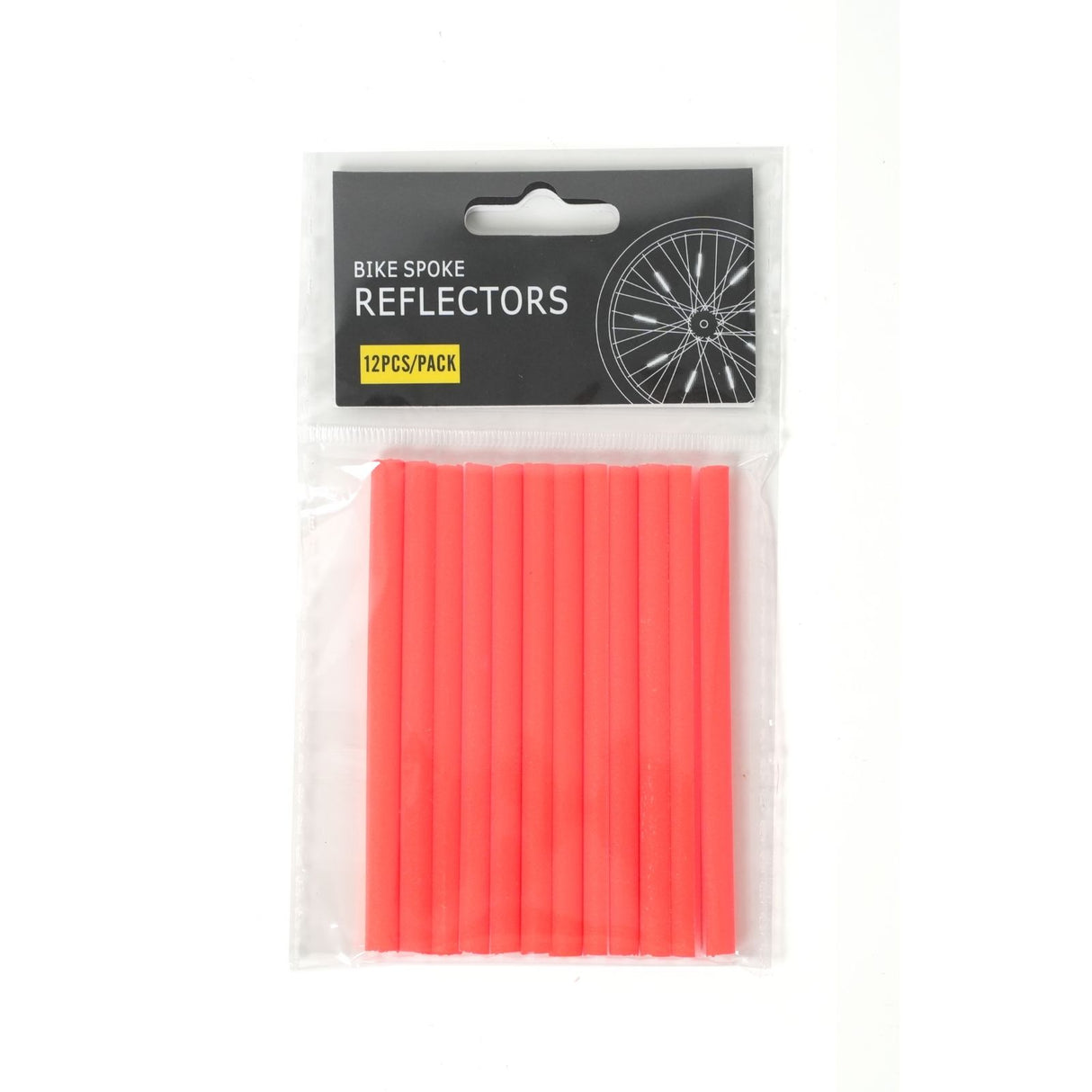 12-tlg. Set Reflektierende Speichenclips Velo-Speichenreflektoren
