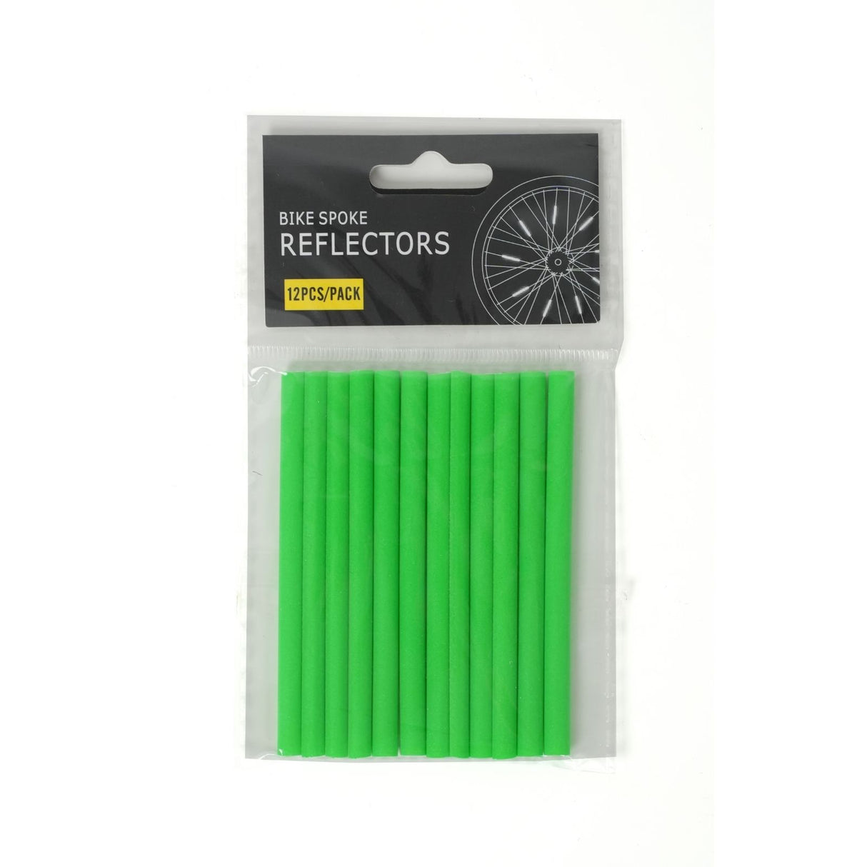12-tlg. Set Reflektierende Speichenclips Velo-Speichenreflektoren