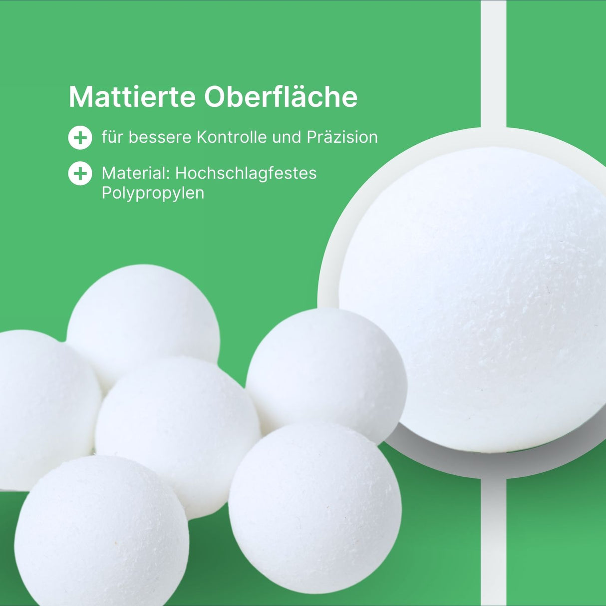 6er Set Tischfussball-Bälle Tischkickerbälle Ersatz-Fussbälle Mini-Fussbälle