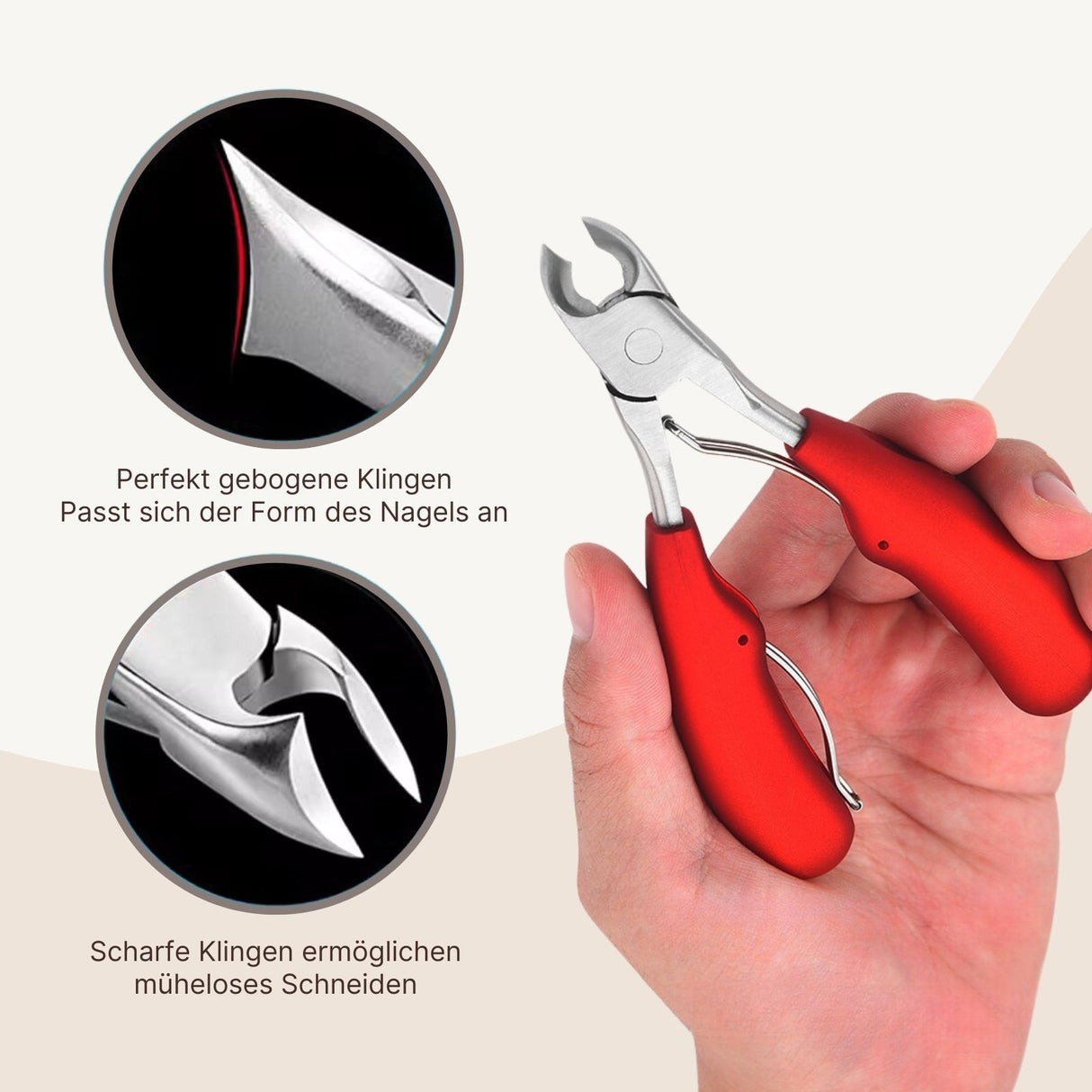 Maniküre-Clipper Nagelschere Nagelzange Nagelknipser Nagelschneider Pediküre-Clipper