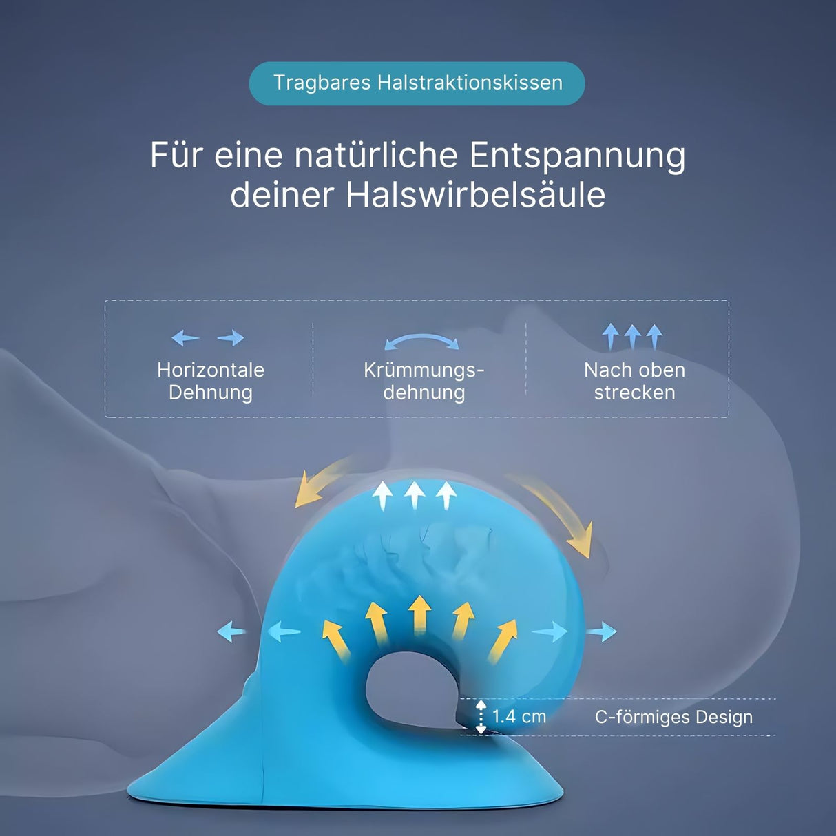 Nacken-Massagekissen Nackenstütze Nackenkissen Nackenstützkissen Massagekissen