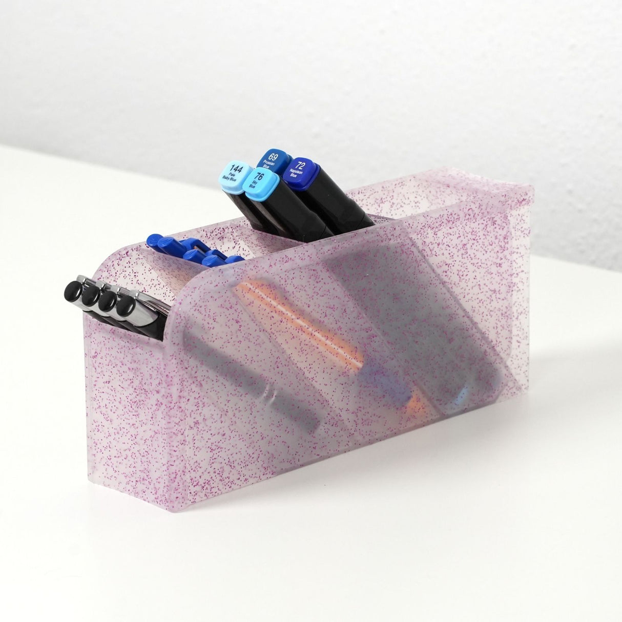 Stiftaufbewahrung Schreibtisch-Organizer Pen Desk-Organizer Stiftebox Bürotisch-Stifthalter