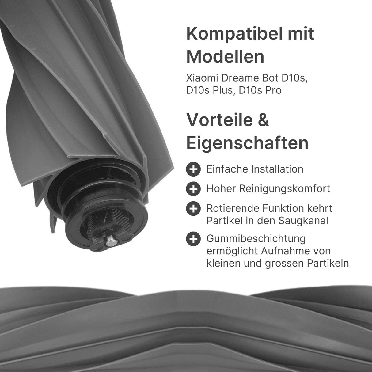 Alternative Hauptbürste zu Dreame D10s D10s Plus D10s Pro