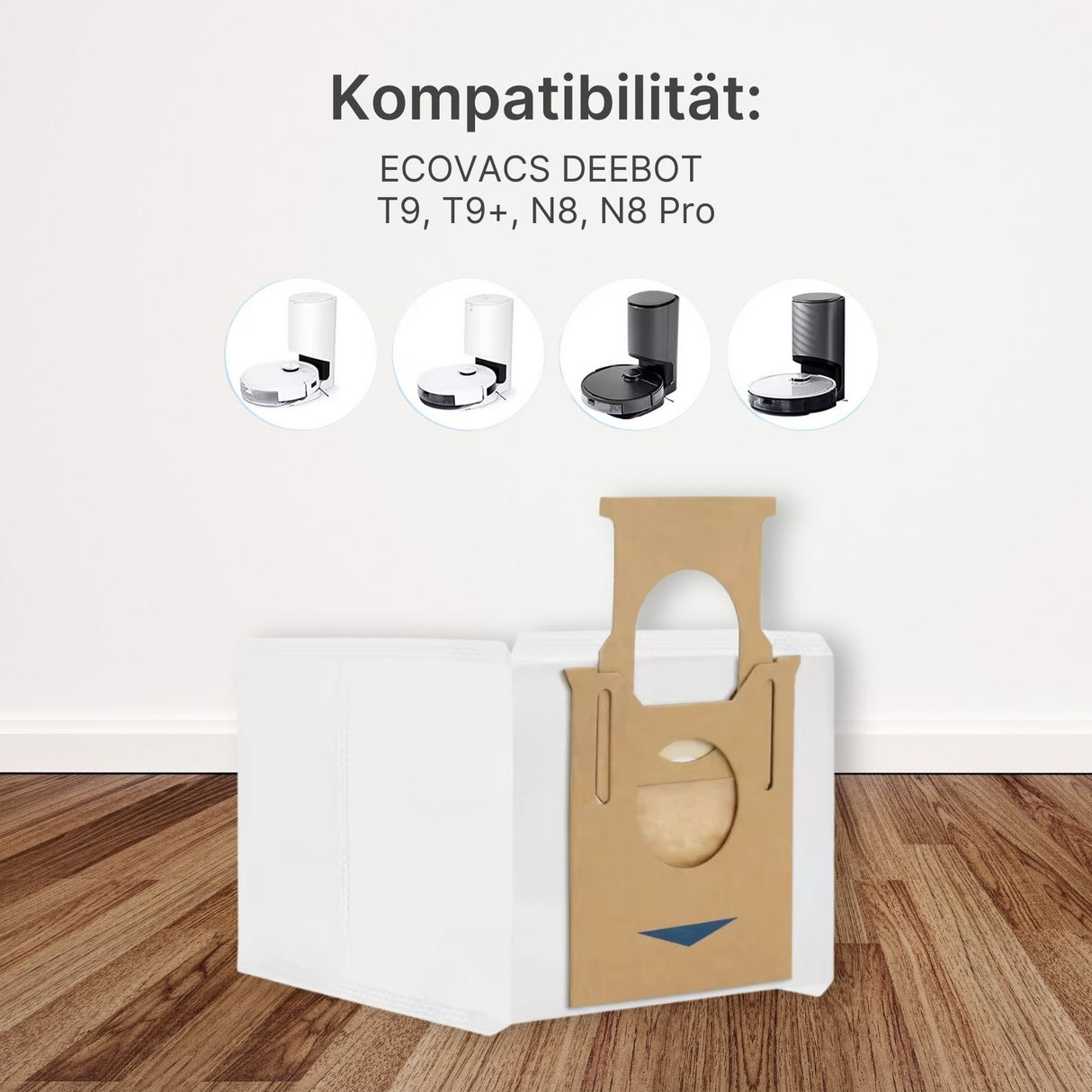 Alternative Staubbeutel zu ECOVACS DEEBOT T9 T9+ N8 N8 Pro