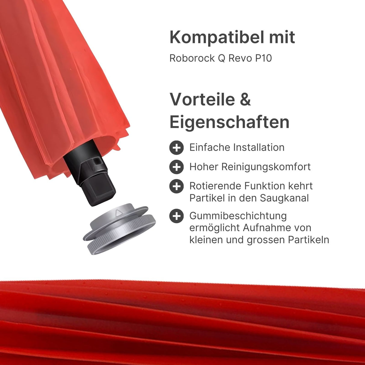 Alternative Hauptbürste zu Roborock Q Revo P10