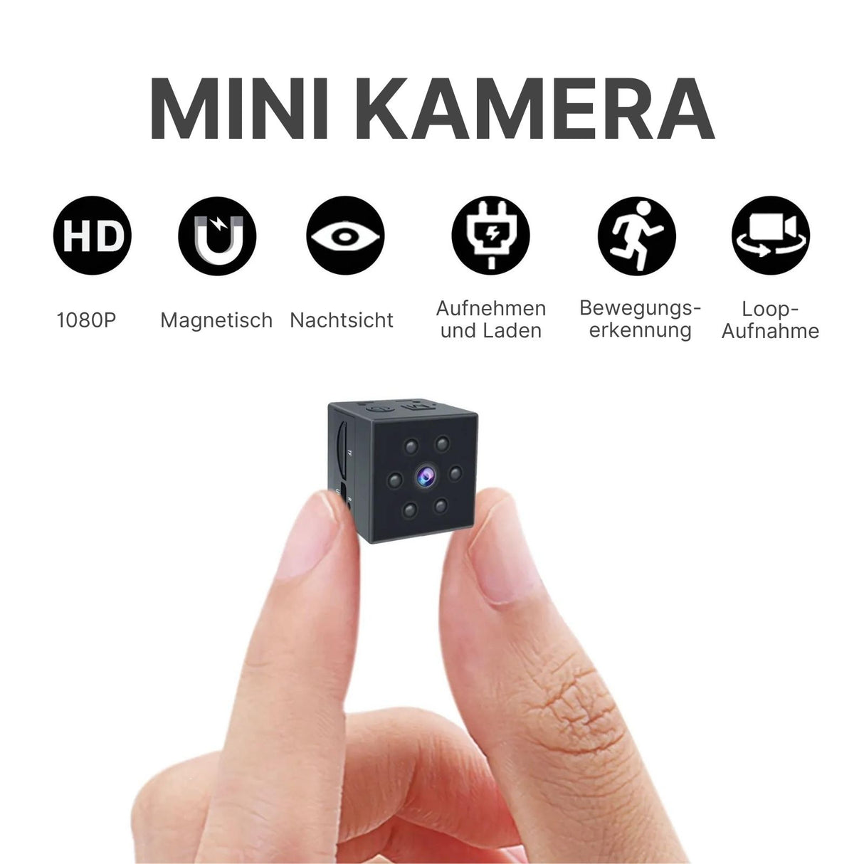 MD23 Mini-Überwachungskamera Sicherheitskamera Kamera Action-Mini-Cam