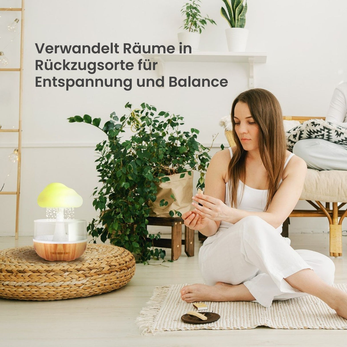 Öldiffusor Luftbefeuchter Raumduft Aroma Diffusor Nachtlicht Aromatherapie