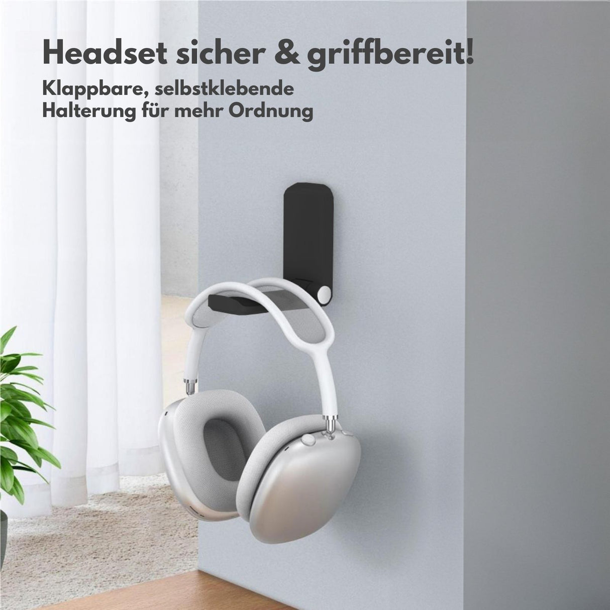 Kopfhörer-Halter Headset-Halterung Aufhängung Headset-Haken