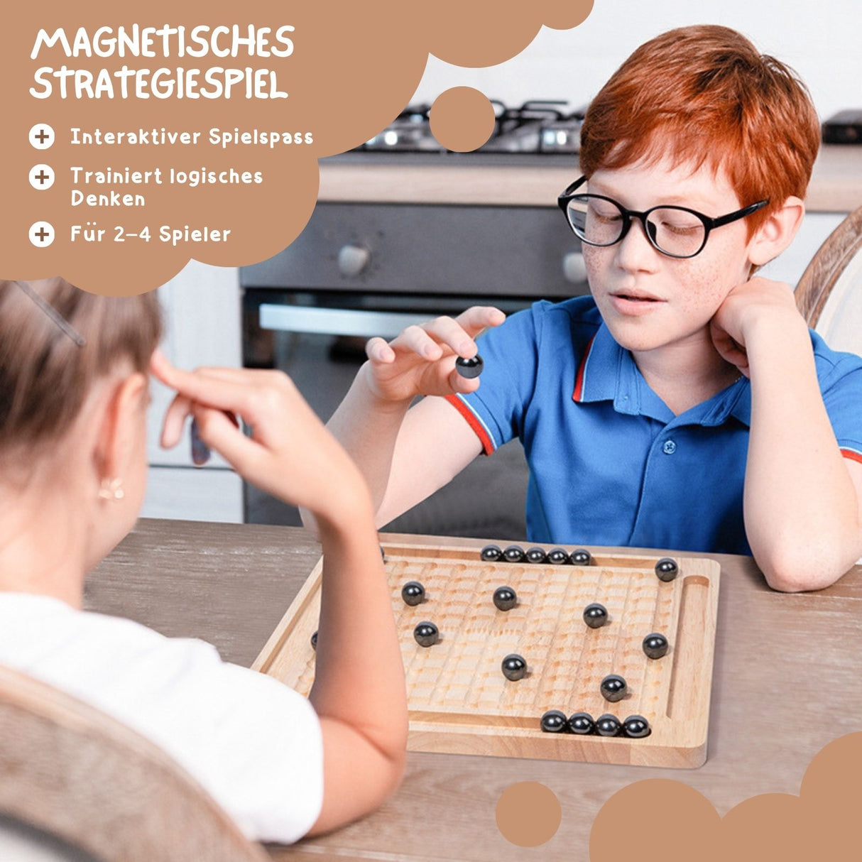 Magnetisches Schachspiel Magnetschach Schachbrett mit Magnetsteinen Magnetic Chess