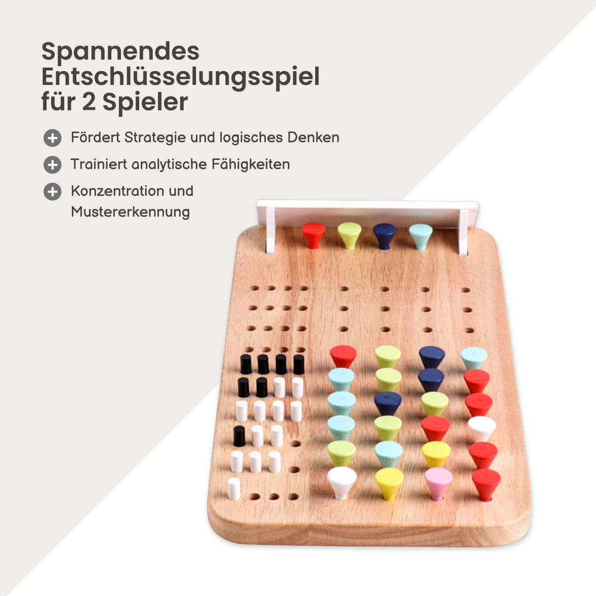 Mastermind Entschlüsselungsspiel Steckspiel Logikspiel Codeknacker-Spiel