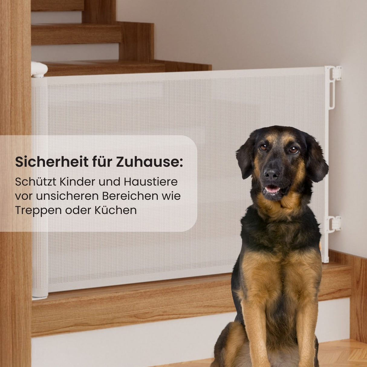 Tür-Barriere Schutzgitter Treppenschutzgitter Absperrgitter