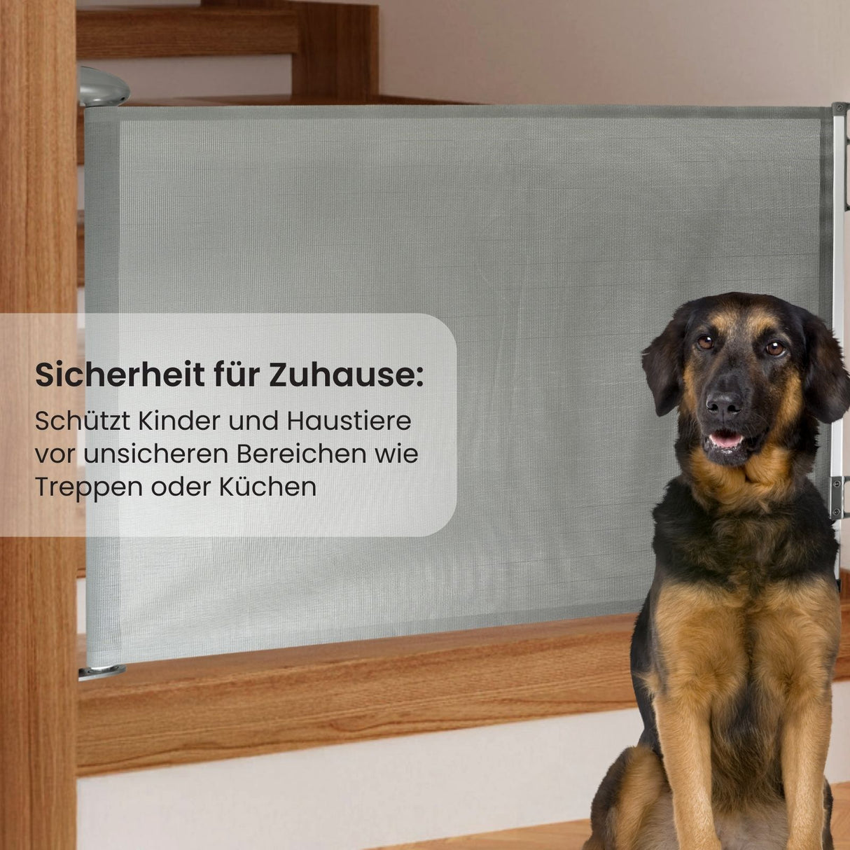 Schutzgitter Tür-Barriere Treppenschutzgitter Absperrgitter