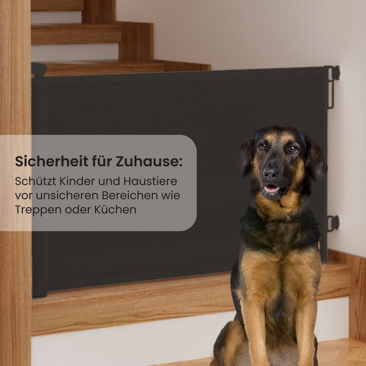 Absperrgitter Schutzgitter Tür-Barriere Treppenschutzgitter