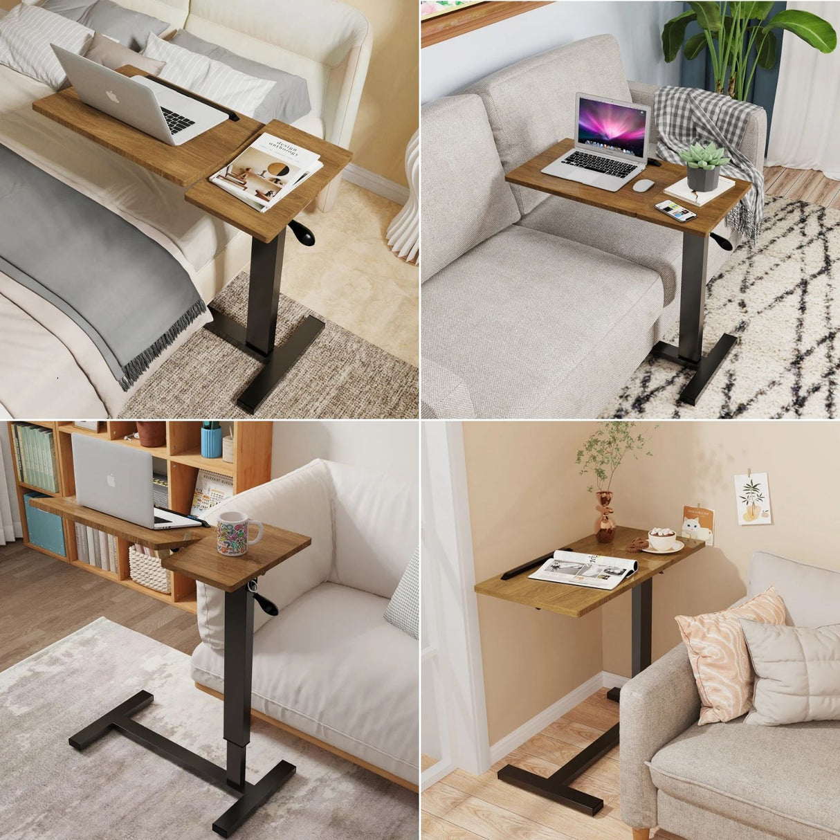 Beistelltisch Mehrzwecktisch Sofa-Beistelltisch Laptoptisch Betttisch