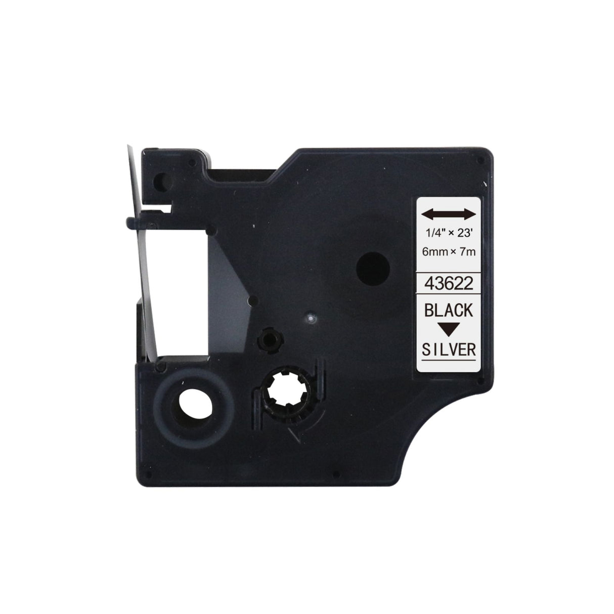Alternatives Etikettenband zu Dymo D1 43622 Beschriftungsband