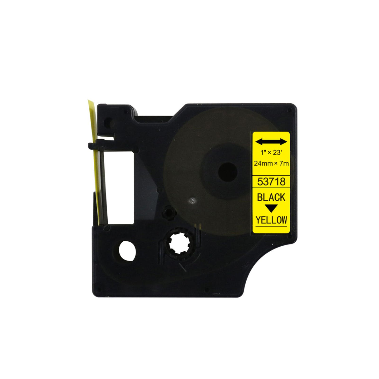 Alternatives Etikettenband zu Dymo D1 53718 / S0720980 Beschriftungsband