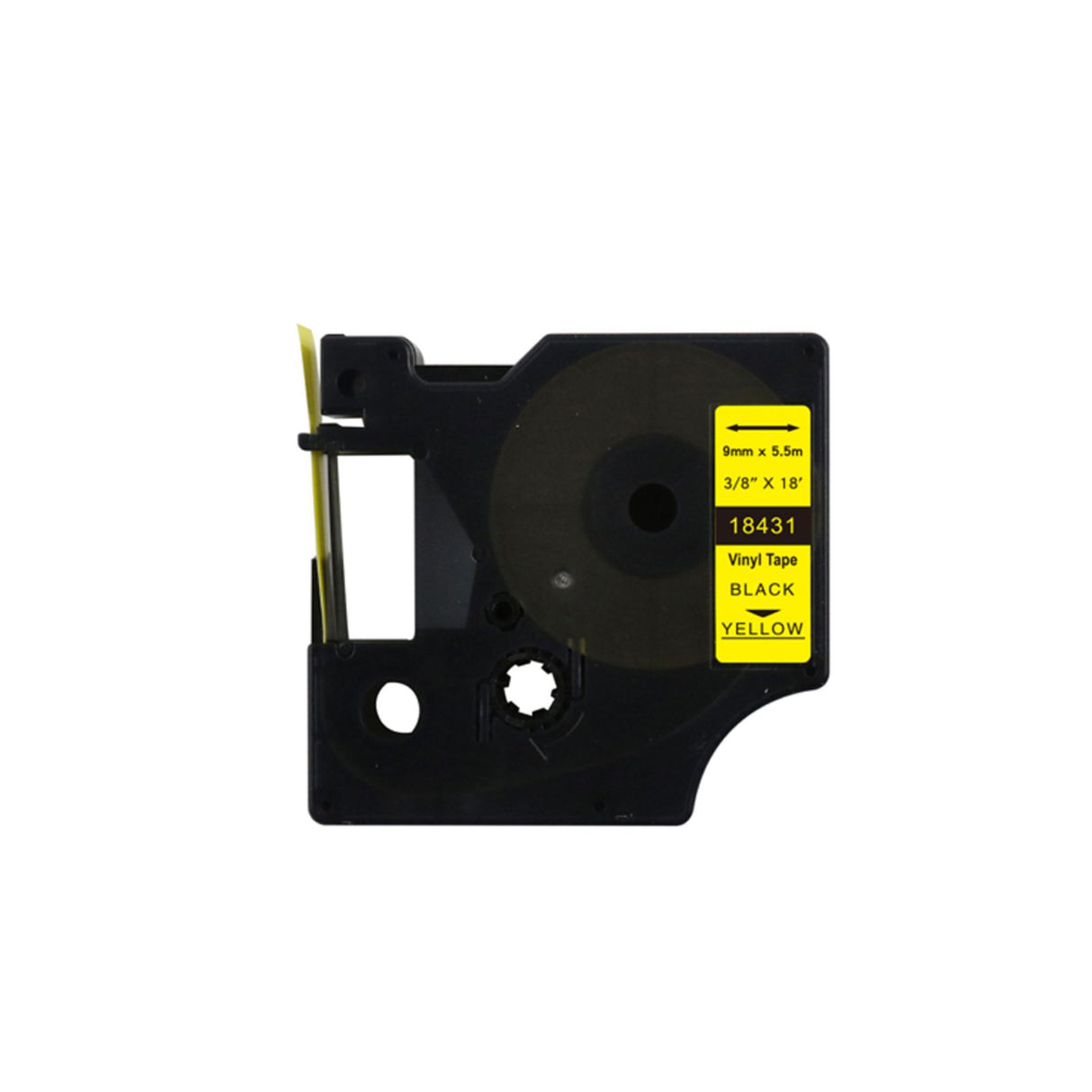 Alternatives Etikettenband zu Dymo 18431 / S0718440 Vinyletiketten