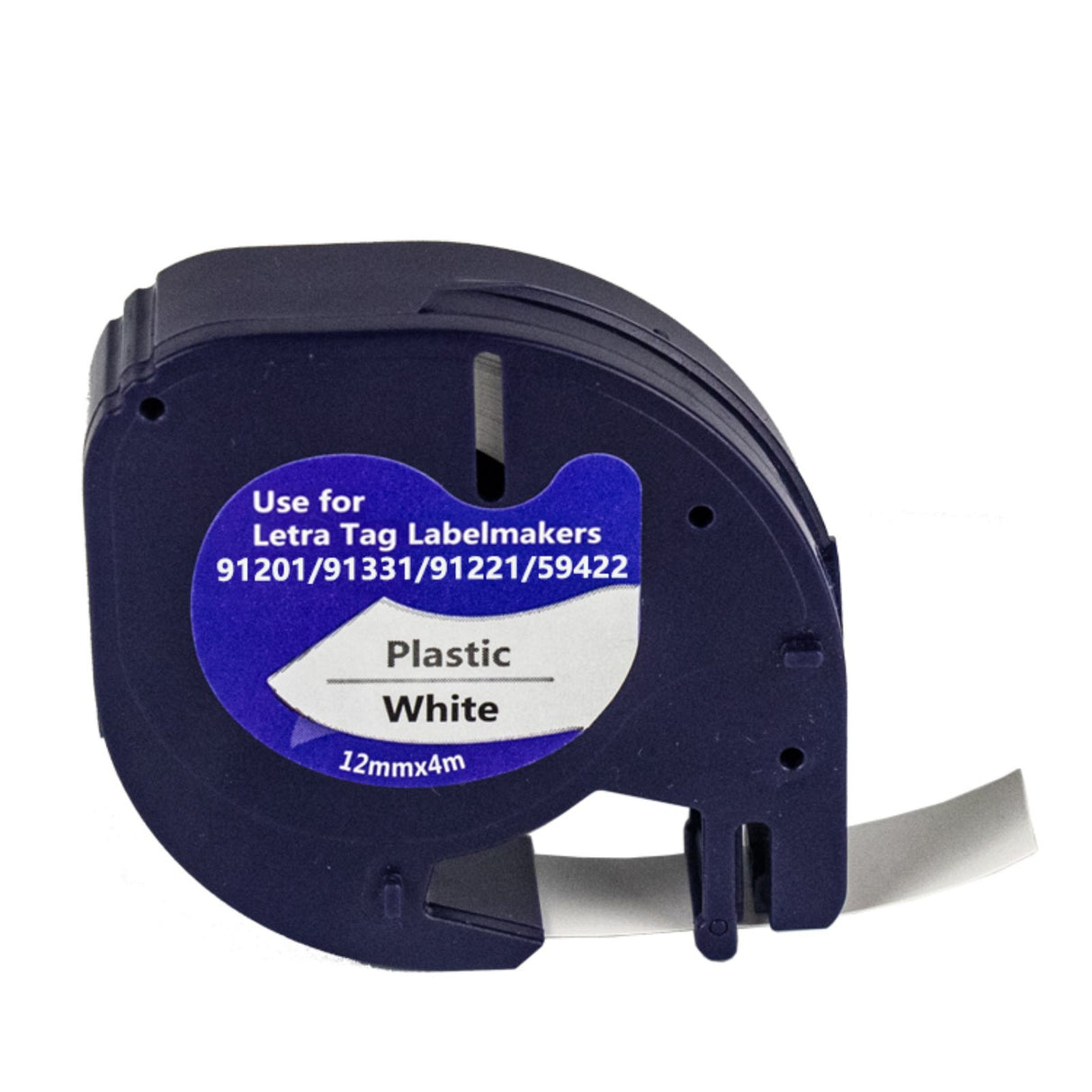 Alternatives Etikettenband zu Dymo 91221 / S0721660 LetraTag