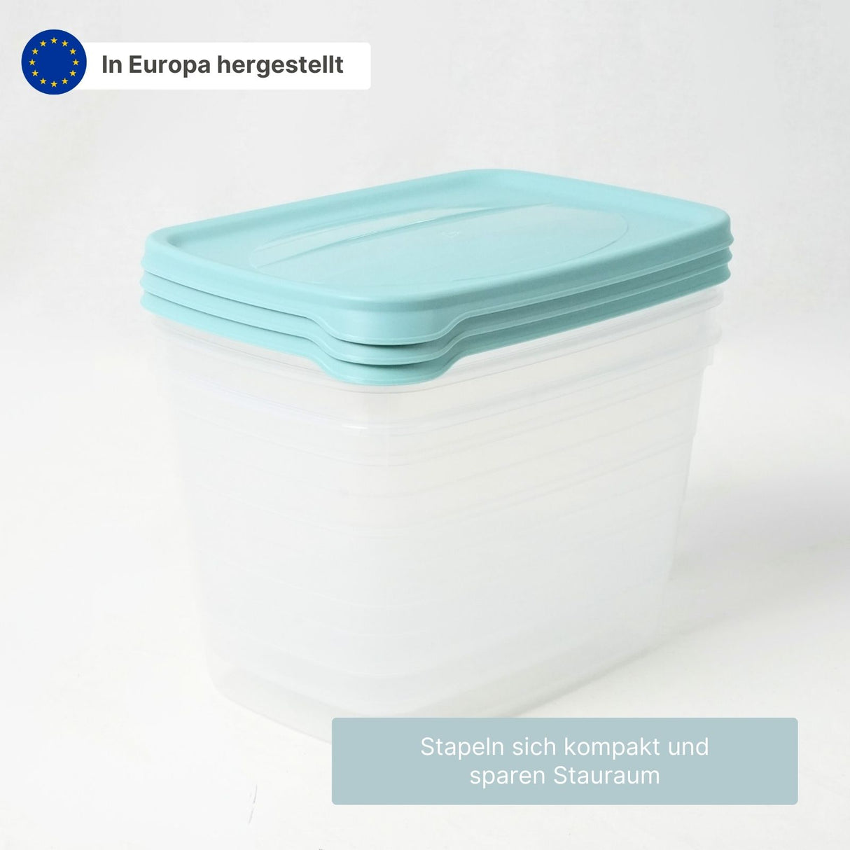 3er-Set Meal-Prep-Dosen Aufbewahrungsdosen Frischhaltedosen Boxen