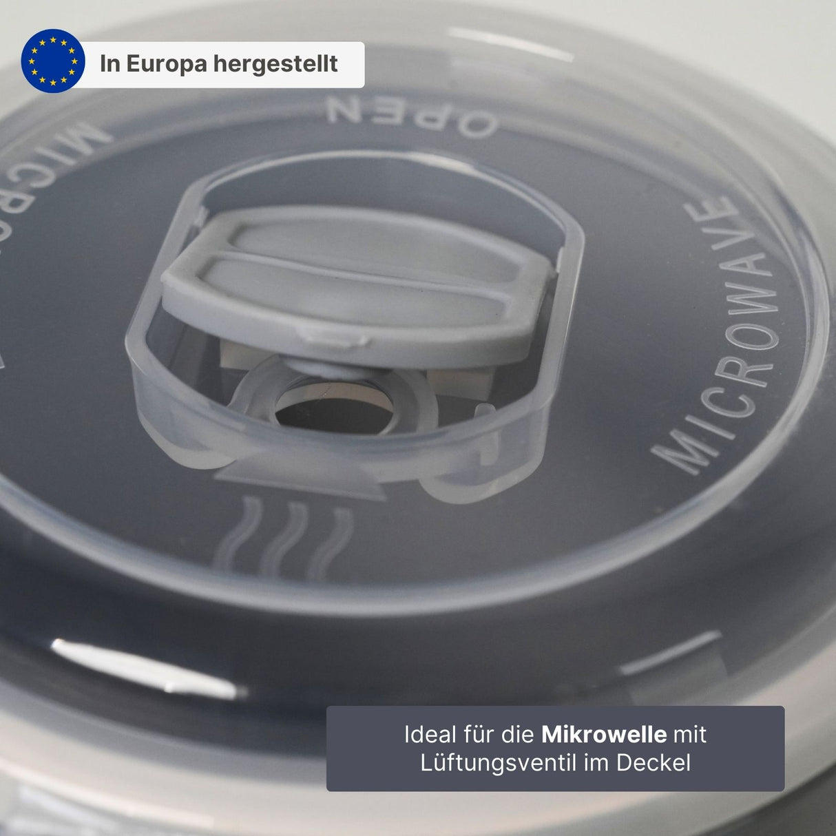 Mikrowellen-Tasse mit Henkel Mikrowellen-Becher Suppen-Mug Lunchbecher