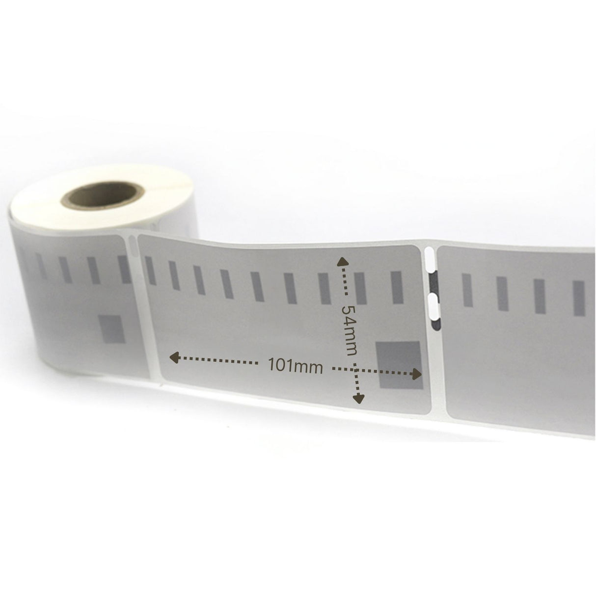 Alternative Etikettenrolle zu Dymo 99014 mit Chip / S0722430 mit Chip