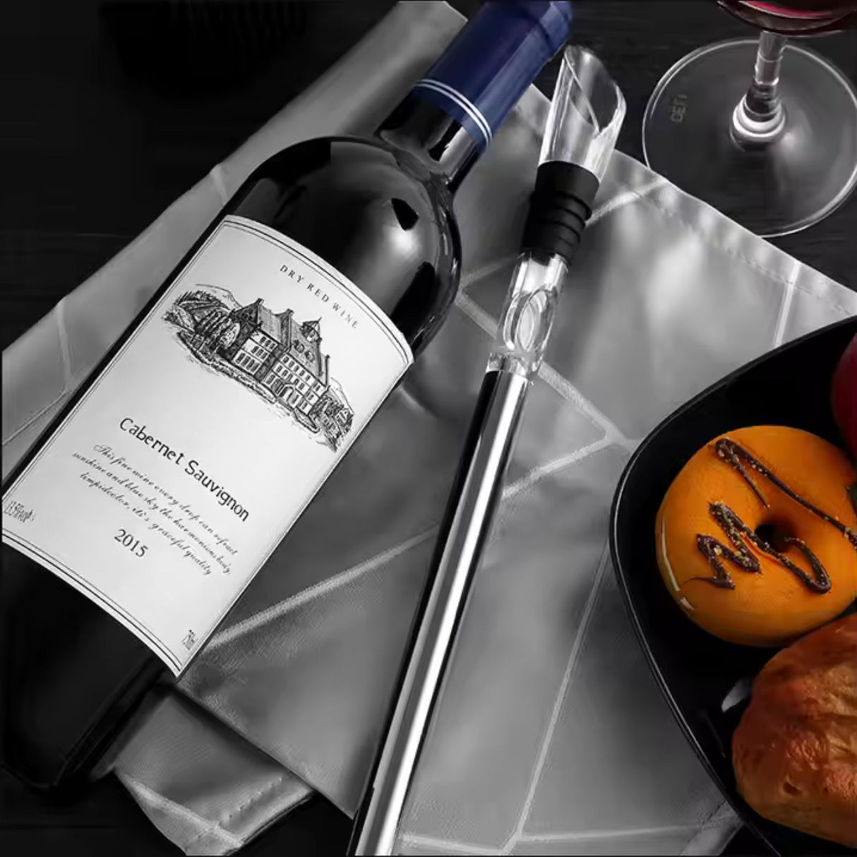 Weinkühlstab Weinflaschenkühlerstab Kühlstab mit Weinausgiesser