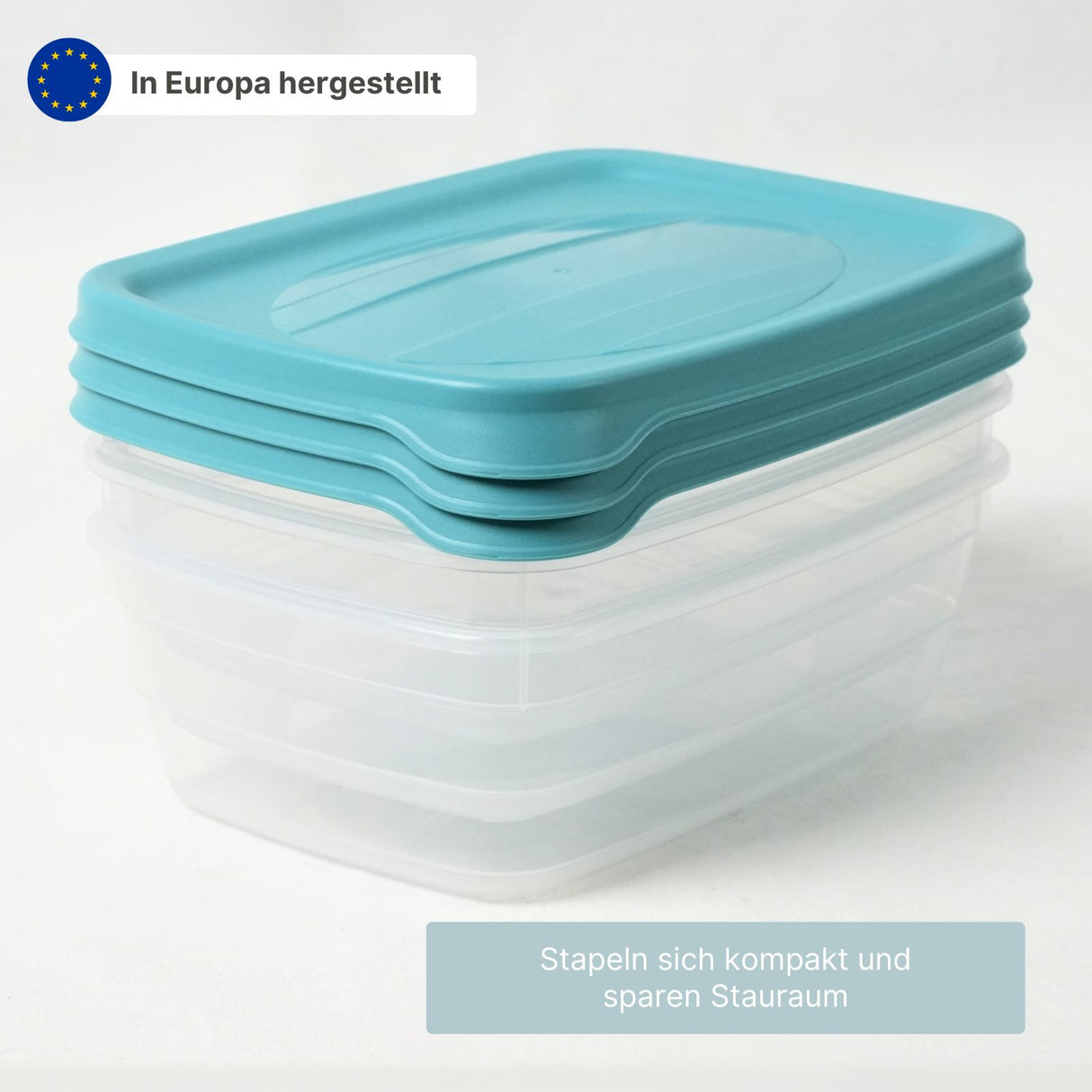 3er-Set Aufbewahrungsdosen Meal-Prep-Dosen Frischhaltedosen Boxen