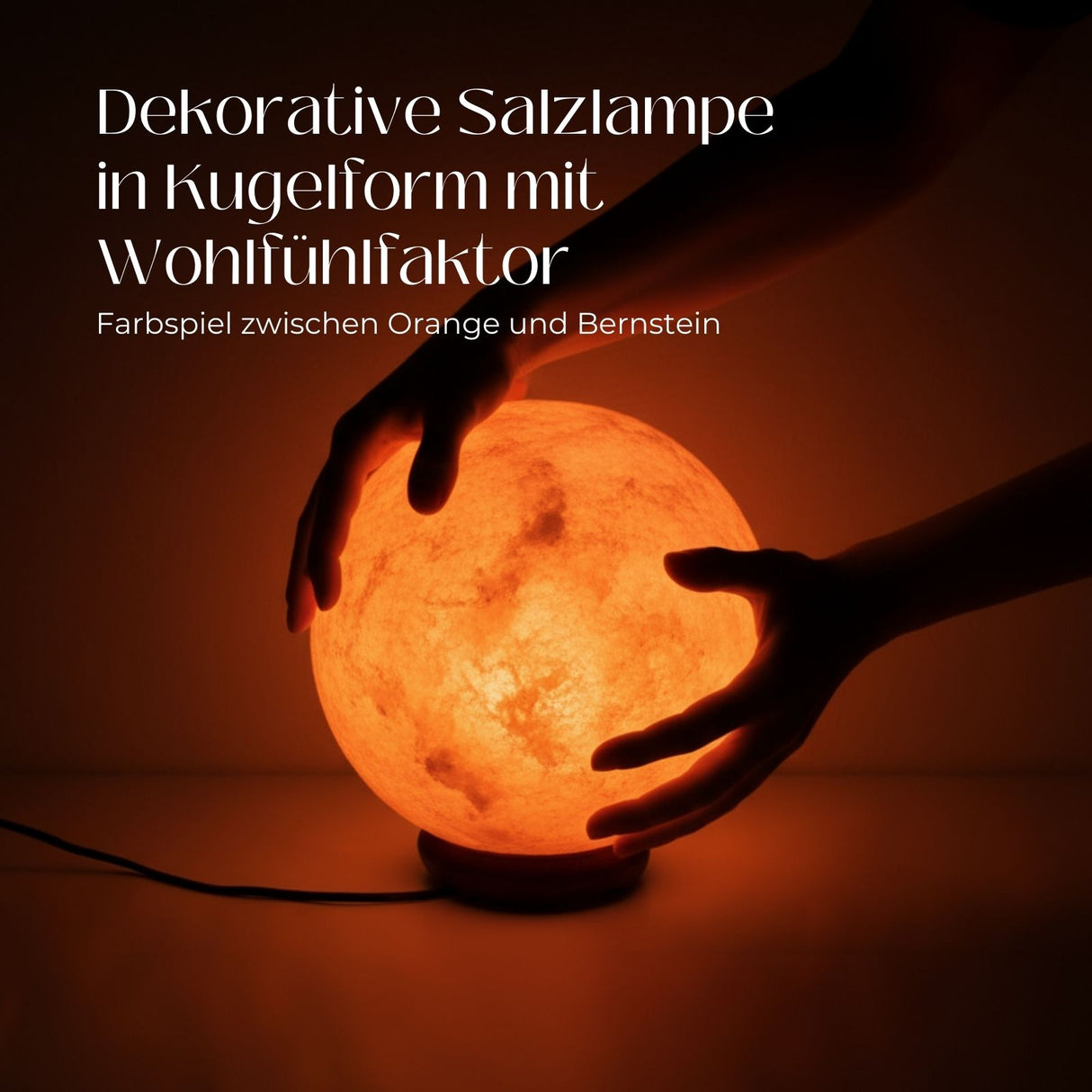 Himalaya-Salzlampe Salzkristalllampe Dekotischlampe Kristallsalzleuchte