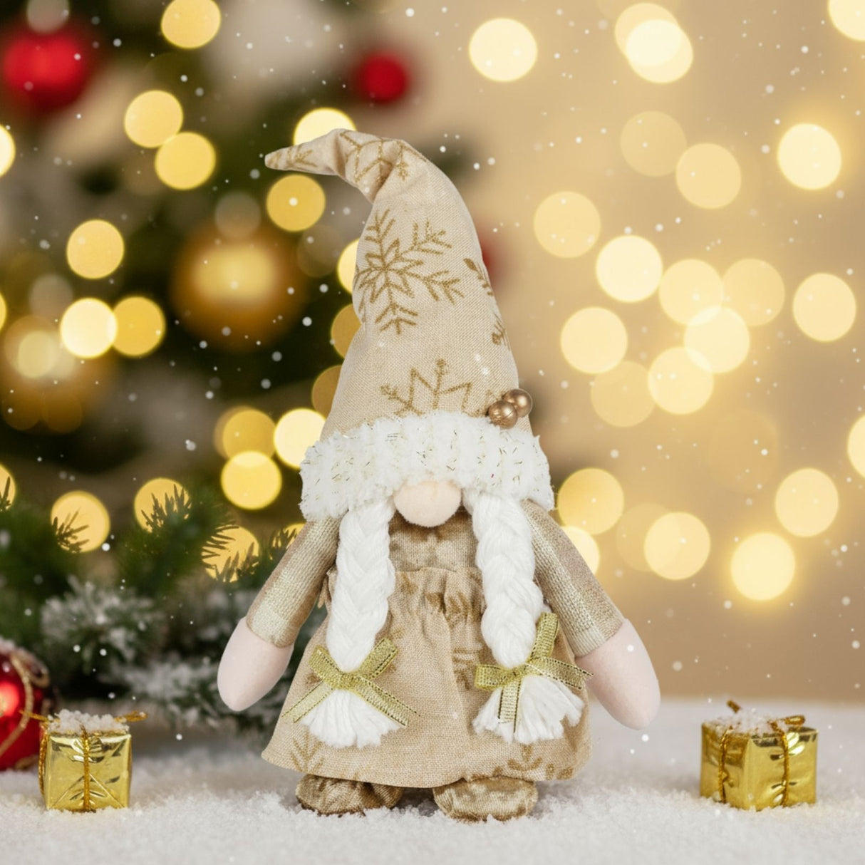 Weihnachtswichtel Frau Nisse Weihnachtsdekoration Dekowichtel Gnom