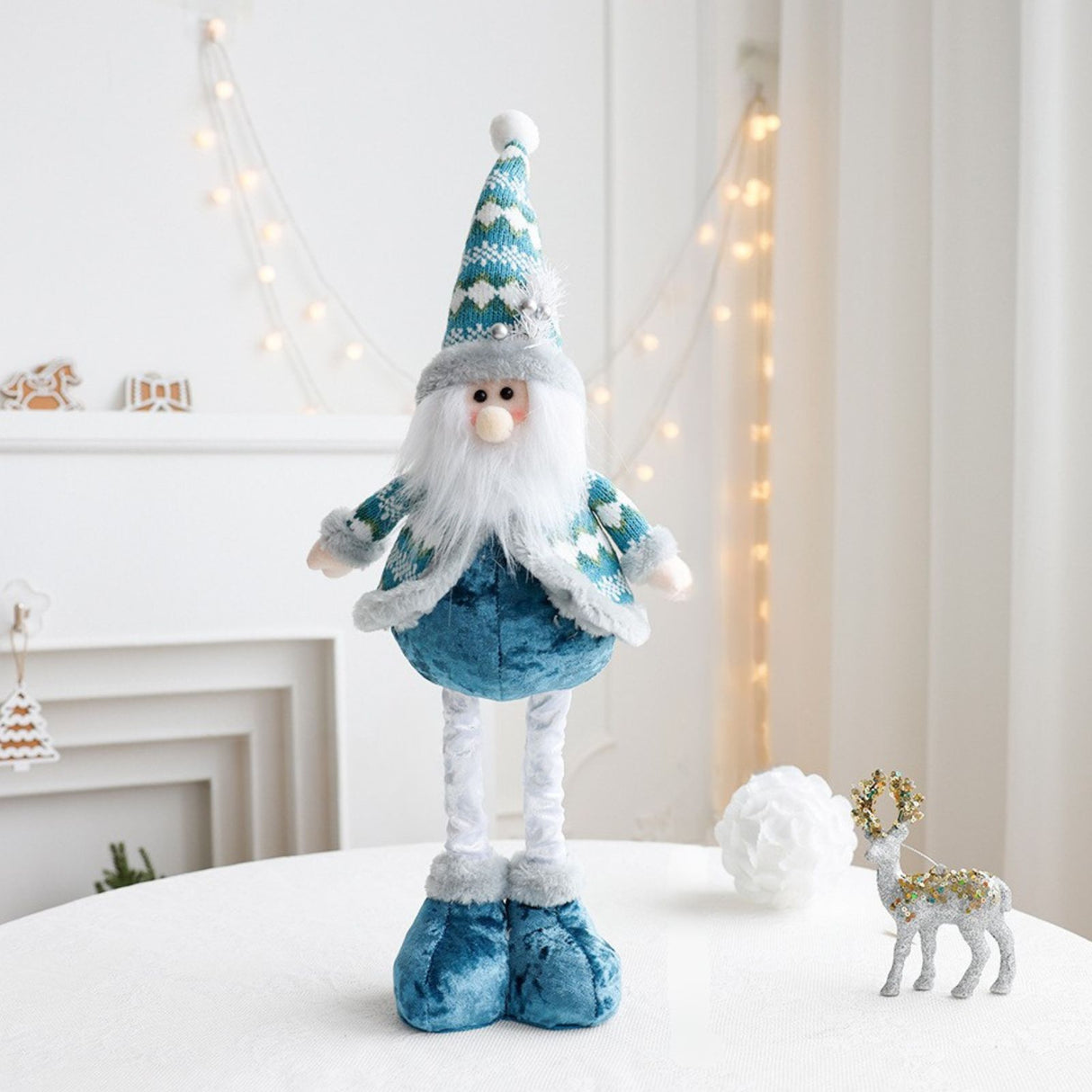 Deko-Weihnachtsmann Weihnachtsmannfigur Stehfigur Weihnachtsmann