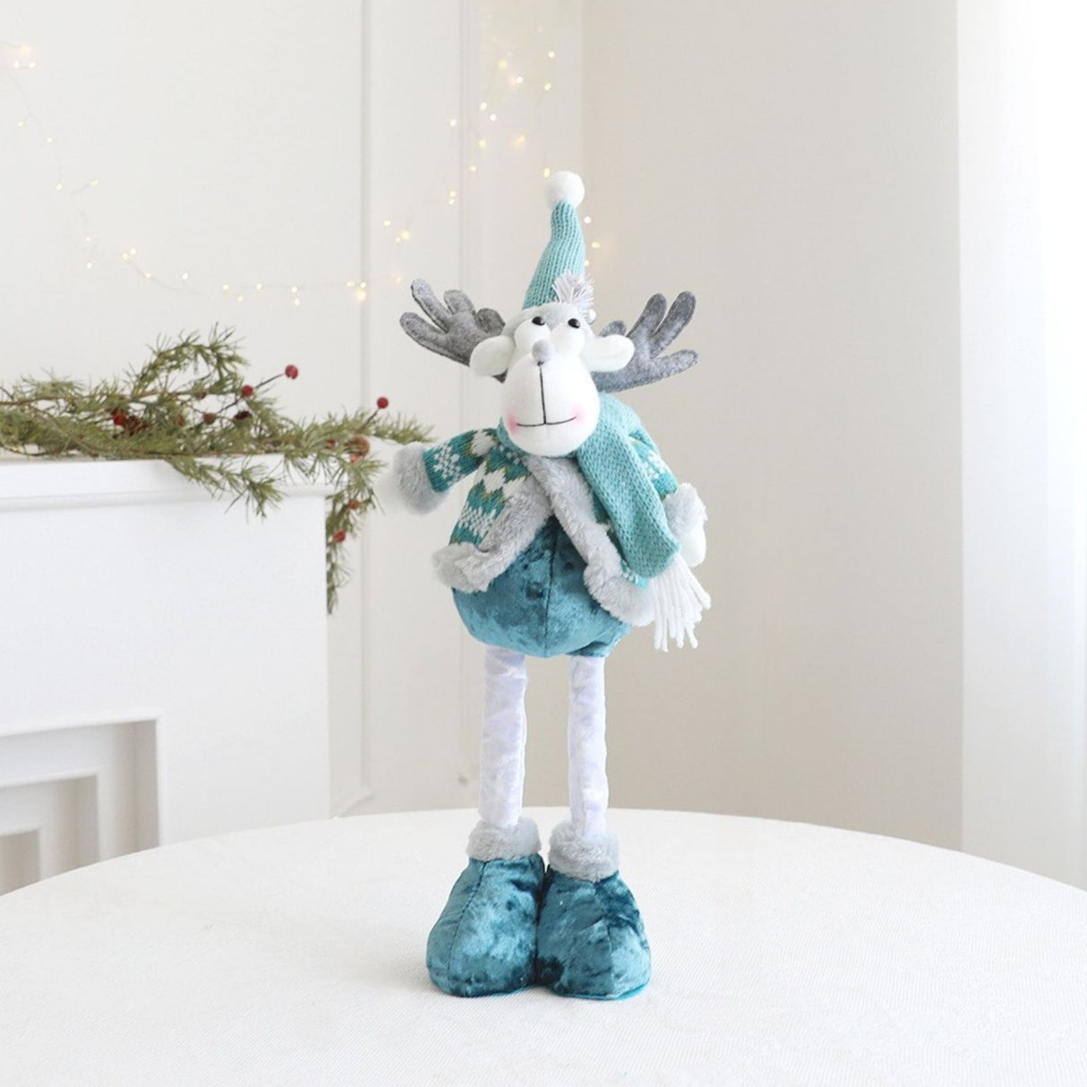 Deko-Rentier Rentierfigur Stehfigur Rentier Elch Dekofigur Winter