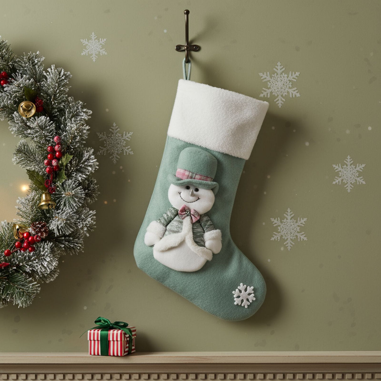 Nikolausstrumpf Weihnachtsstiefel Weihnachtsstrumpf Weihnachtsdeko