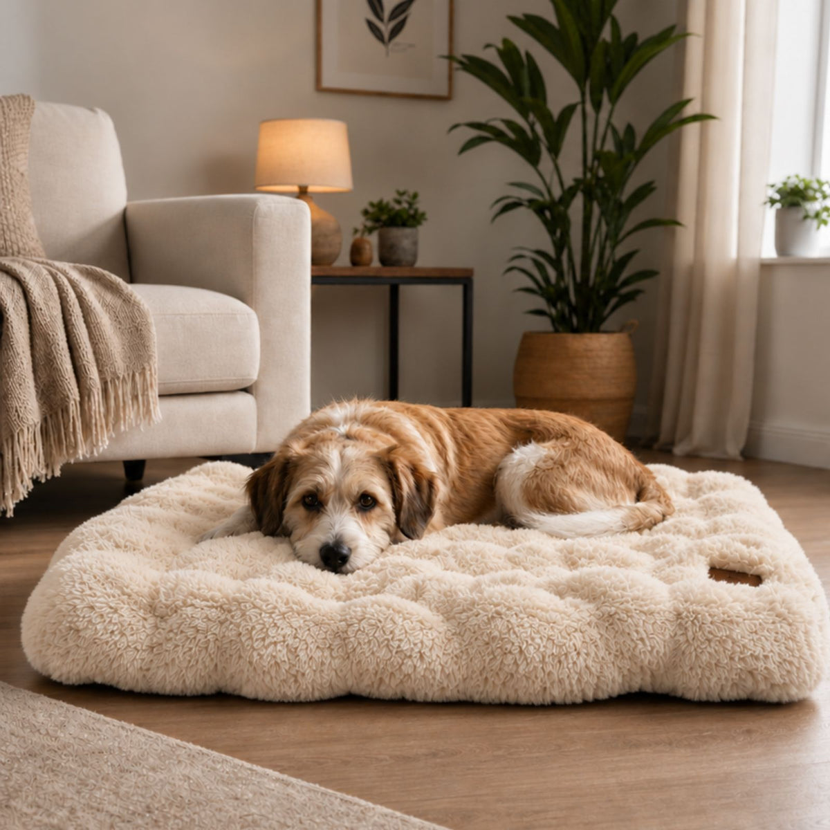 Kuschelbett Grösse L Hundekissen Schlafplatz Haustierbett Hundebett