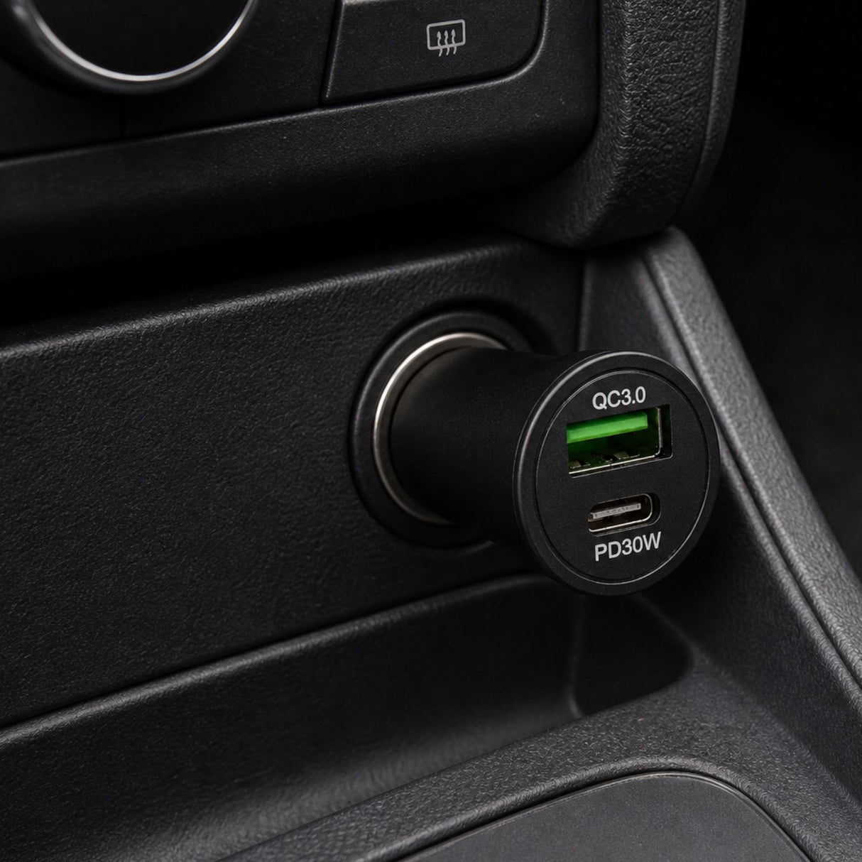 Car Charger USB-C USB-A KFZ-Ladegerät Auto-USB-Adapter Auto-Ladegerät