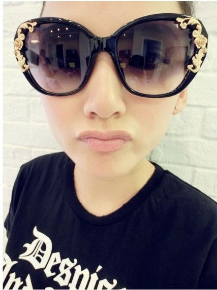 Damen Elegante Sonnenbrille UV400 - Rot