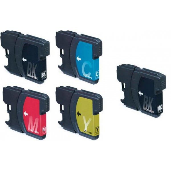 Alternative Tintenpatrone zu Brother LC-1100 CMYK